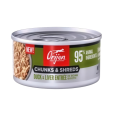 Orijen Canned Chunks & Shreds Duck Liver 85g (12 cans), 2O-WC85-01 (12 cans), cat Dry Food, Orijen, cat Food, catsmart, Food, Dry Food